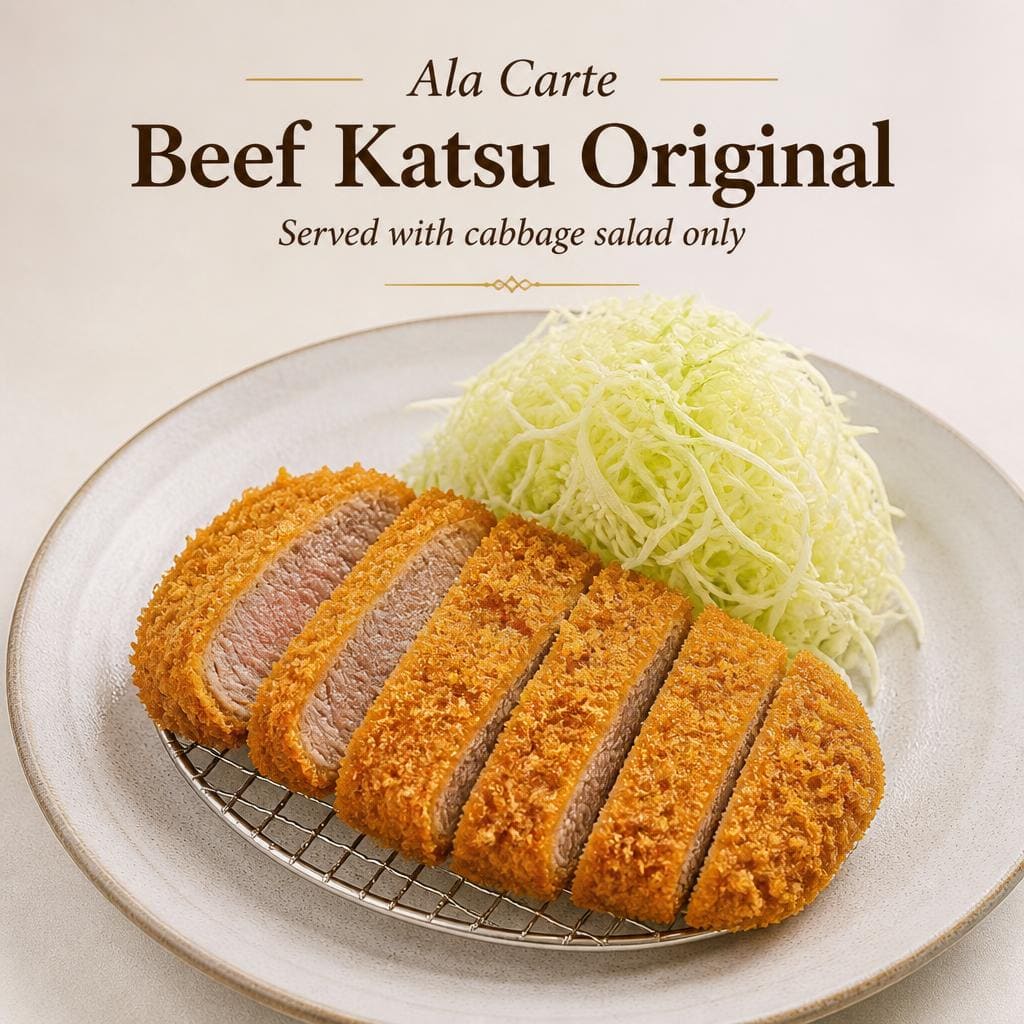 Ala Carte Beef Katsu Original